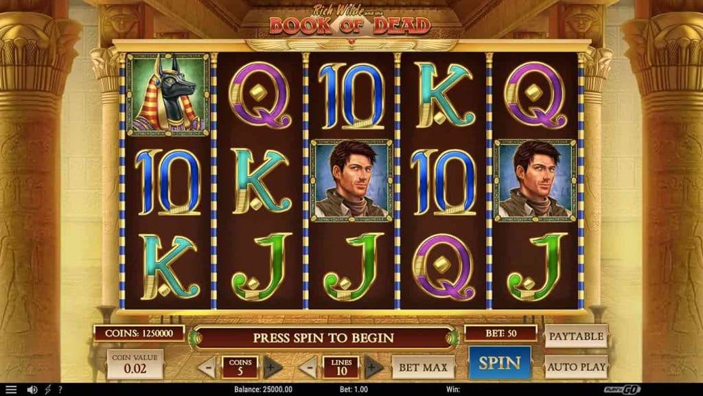 Book of Dead Not on GamStop