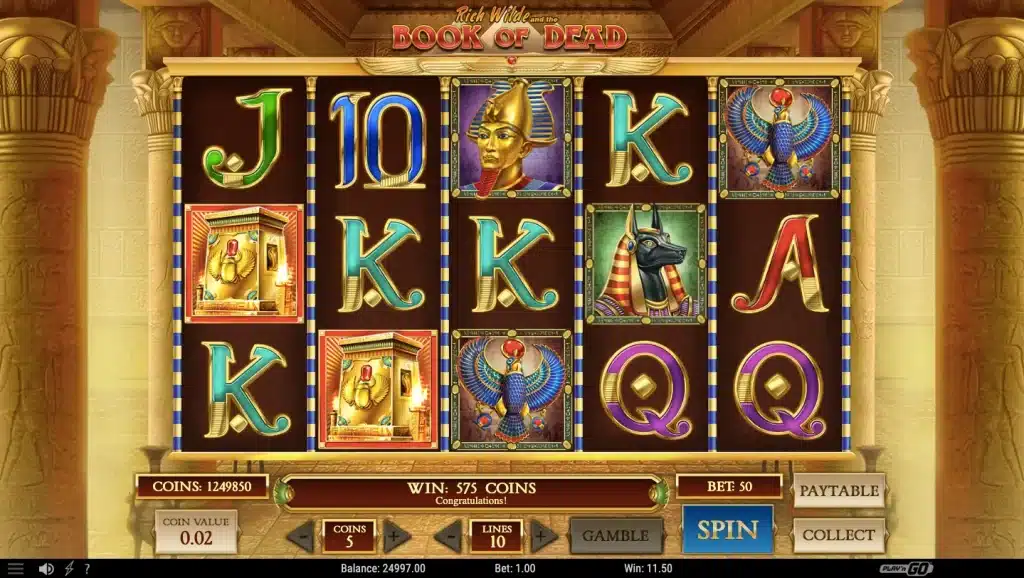 Book of Dead Not on GamStop